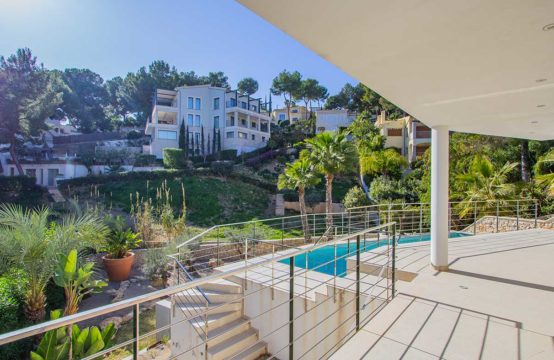 Wunderschöne Villa mit Meerblick zum Ferien Vermietungen in Paguera | Ref.: R12015