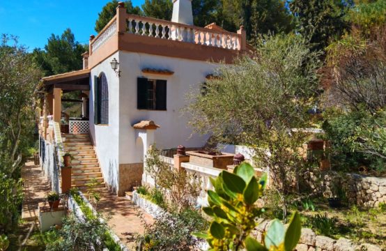 Haus in mediterranem Stil mit Gästeapartment und Meerblick in Paguera | Ref.: 13277