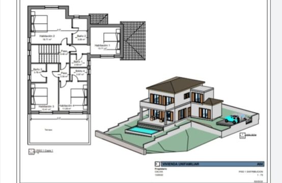 Tolles Grundstück mit Bauprojektplan für Einfamilienhaus mit Pool in Calvia. | Ref.: 13280